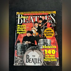 Vintage 1995 The Gold Collectors Series Presents Return Of The Beatles Magazine